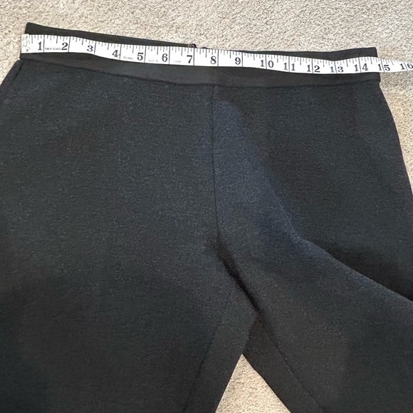 J. Crew Pixie Pants 10S Skinny Dark Gray Black Knit High Rise Zip Back Seam NWT - Picture 8 of 15